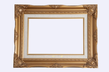 Antique wooden frame