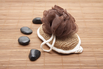 Massage Schwamm mit Steine