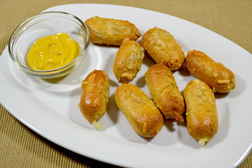 Baked Soft Cheese Pretzels