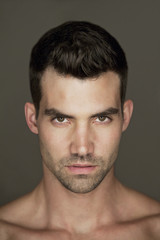 Obraz premium Young man's face