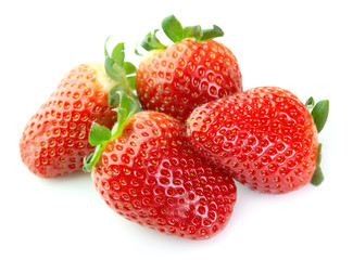 Ripe strawberry