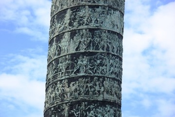 d&eacute;tails de la colonne Vendome