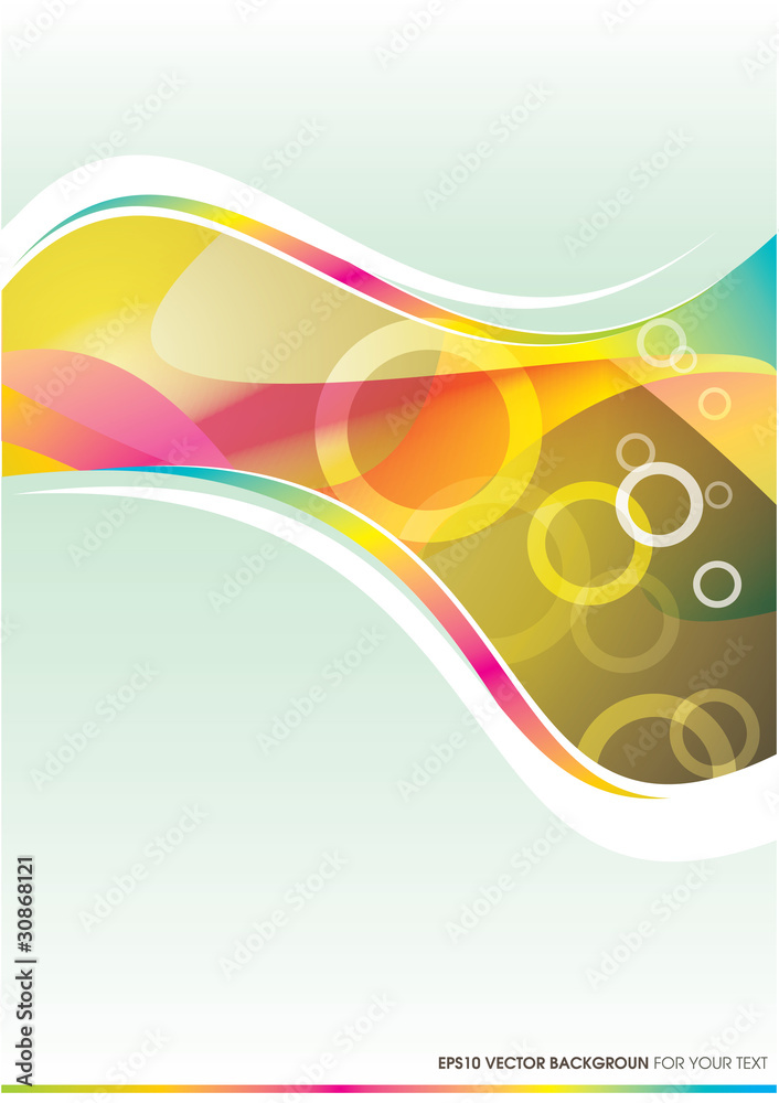 Poster eps 10 vector background
