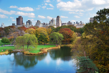 Fototapeta na wymiar New York City Central Park