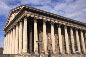 Naklejka premium colonnades de la Madeleine