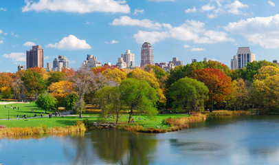 New York City panorama - obrazy, fototapety, plakaty
