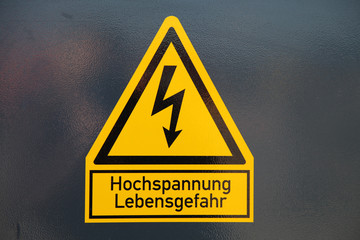 Hochspannung