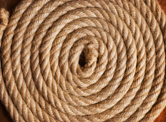 Old paper and rope
