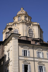Fototapeta na wymiar San Lorenzo Church, Dome, Turyn 1680