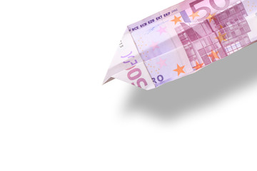 Papierflieger 500 €