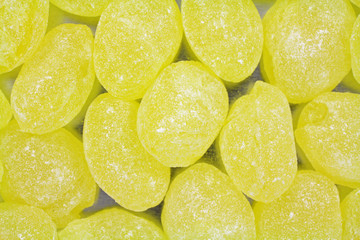 Close view of lemon drops