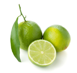 Two and half ripe limes