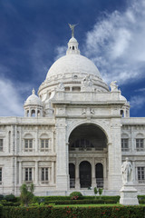 Obraz premium Southern entrance of Victoria Memorial hall