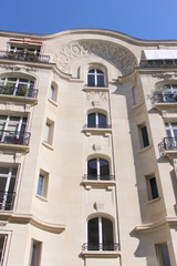 Immeuble ancien du quartier de Passy à Paris