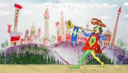 Palio medioeval event