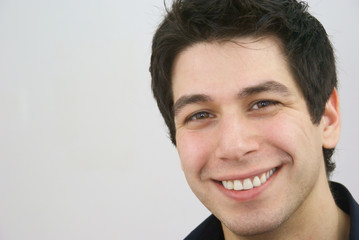 Fototapeta premium Junger Mann Porträt