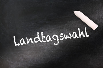 Fototapeta premium Landtagswahl