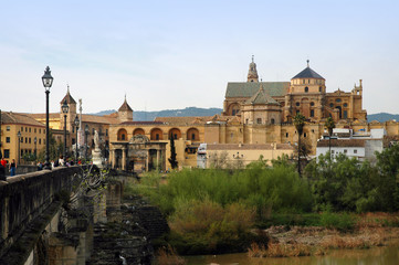 Fototapeta na wymiar Katedra w Kordobie Andaluzja Hiszpania