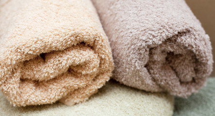 Fototapeta na wymiar ręcznik kąpielowy