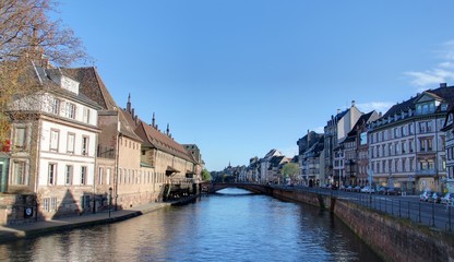 Fototapeta na wymiar ville de strasbourg