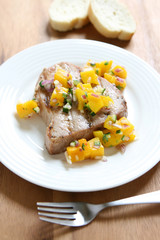 Fish with Mango Salsa