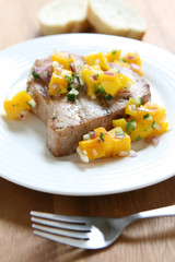 Fish with Mango Salsa
