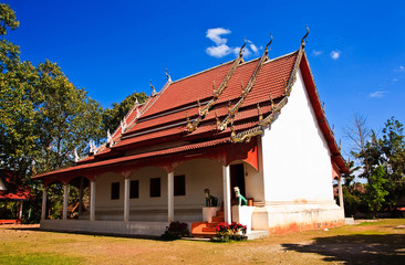 Obraz premium Small Church in Phonechai temple