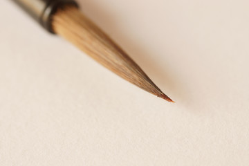 筆　筆先　アップ　書道　書