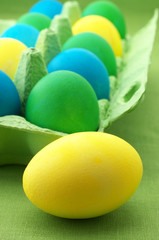 Colorful Easter eggs