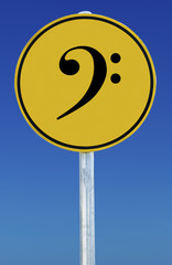 Bass Clef Sign
