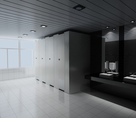 rendering toilet