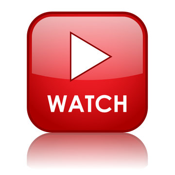 WATCH Web Button (play video view media player icon news live)