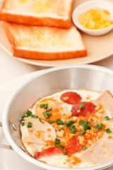 Thai style breakfast set