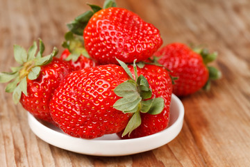 fresh strawberries