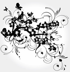 decorative cherry blossom