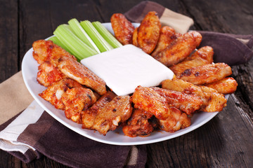 Buffalo chicken wings