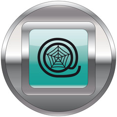 Naklejka premium at Netzwerk schwarz 2