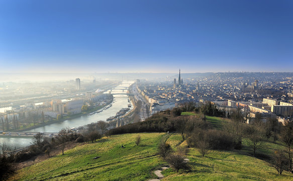 rouen depuis bonsecours