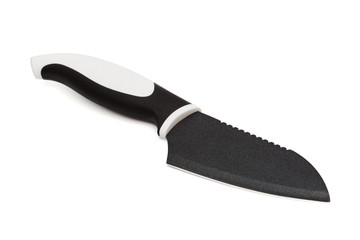 blade knife with a black