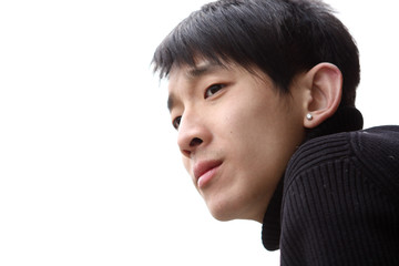 Obraz premium chinese man looking