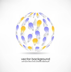 light bulbs concept design