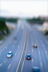 Cars going home