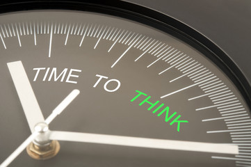 Time to think
