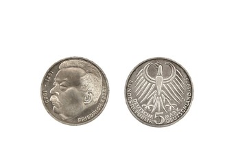 Friedrich Ebert 1871 - 1925 DM 5 1975 J