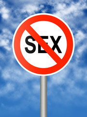 No sex sign