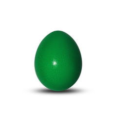 Grünes Osterei