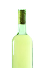 White wine bottle