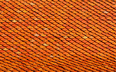 Thai temple roof