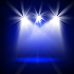 Abstract image of concert lighting