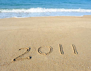 2011 year on sand